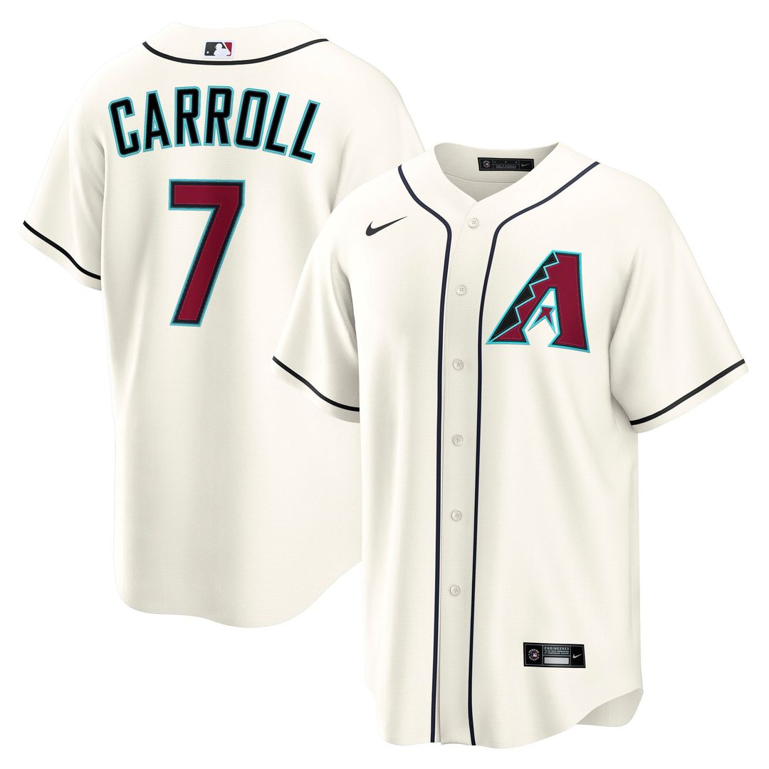 Corbin Carroll Arizona Diamondbacks Home Replica Jersey - Cream