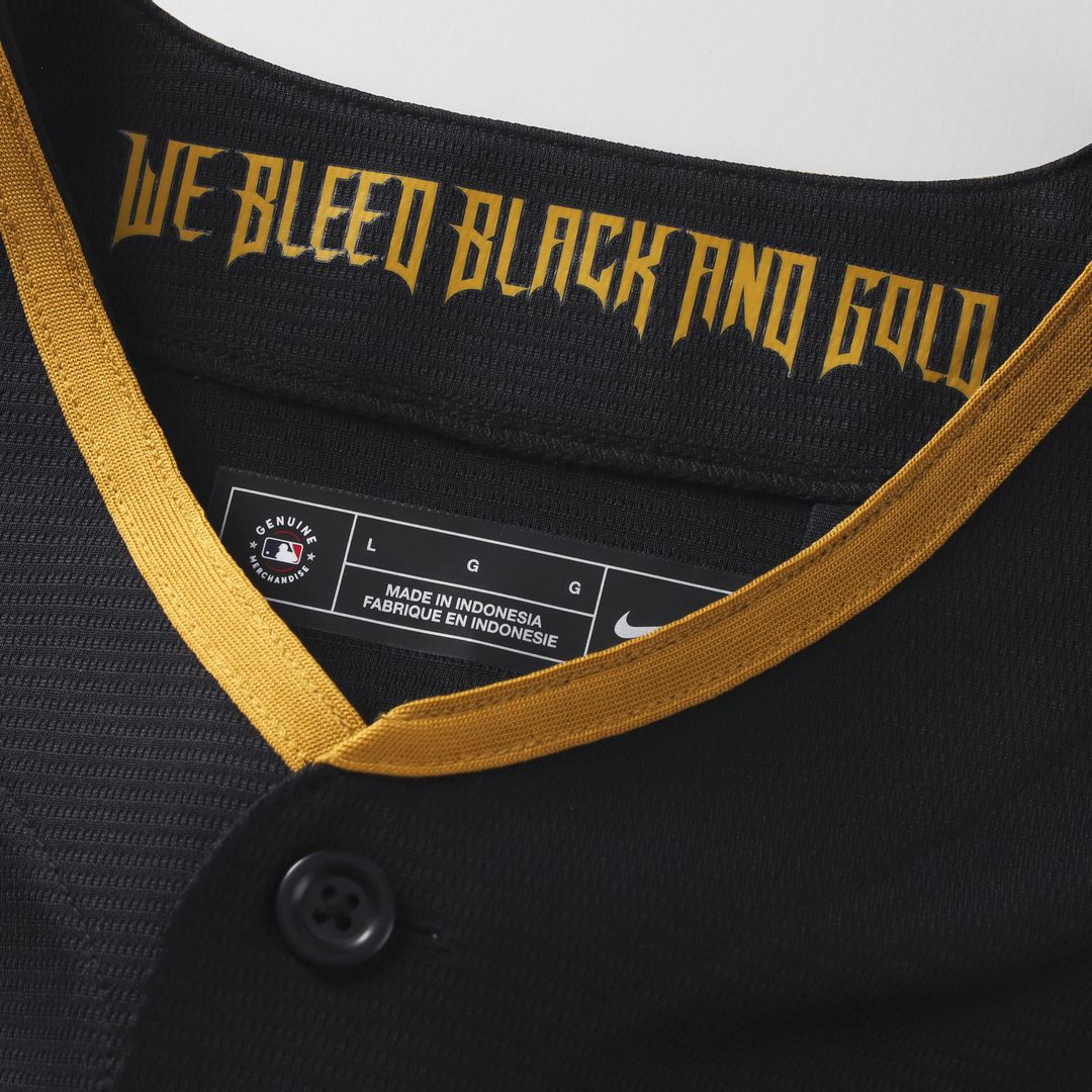 Pittsburgh Pirates 2026 City Connect Stadium Jersey - Black