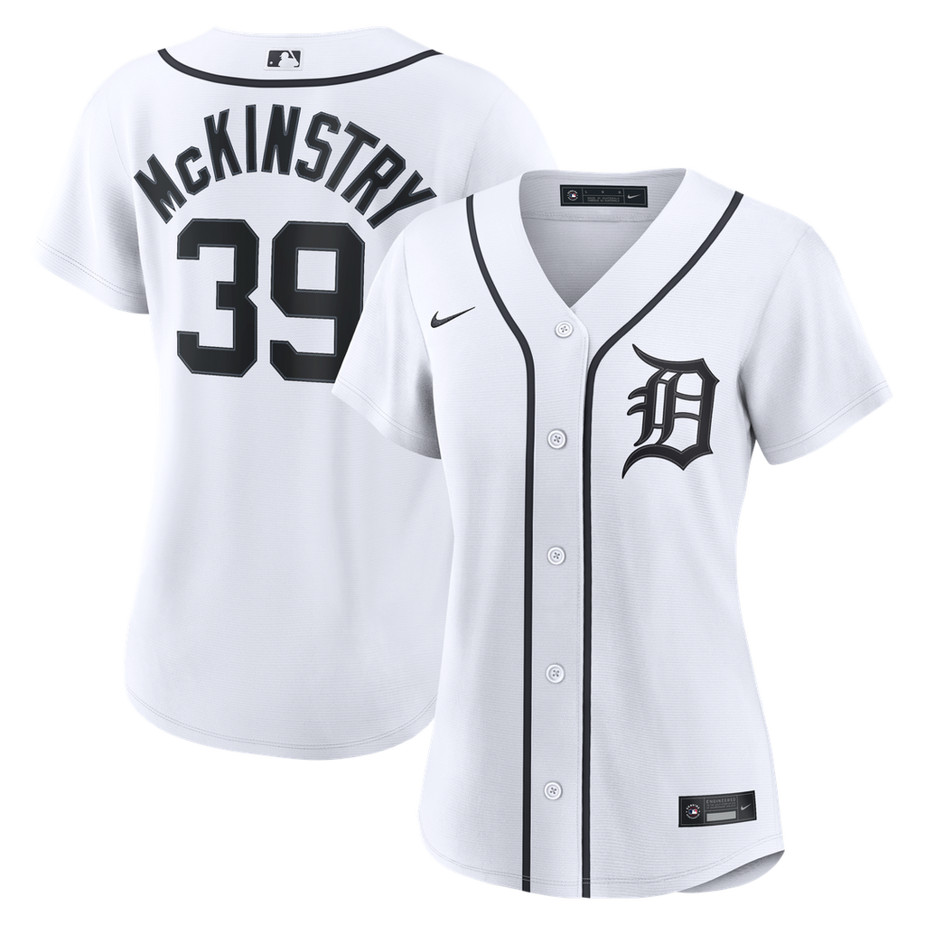 Zach McKinstry Detroit Tigers Women's Home Replica Jersey - White