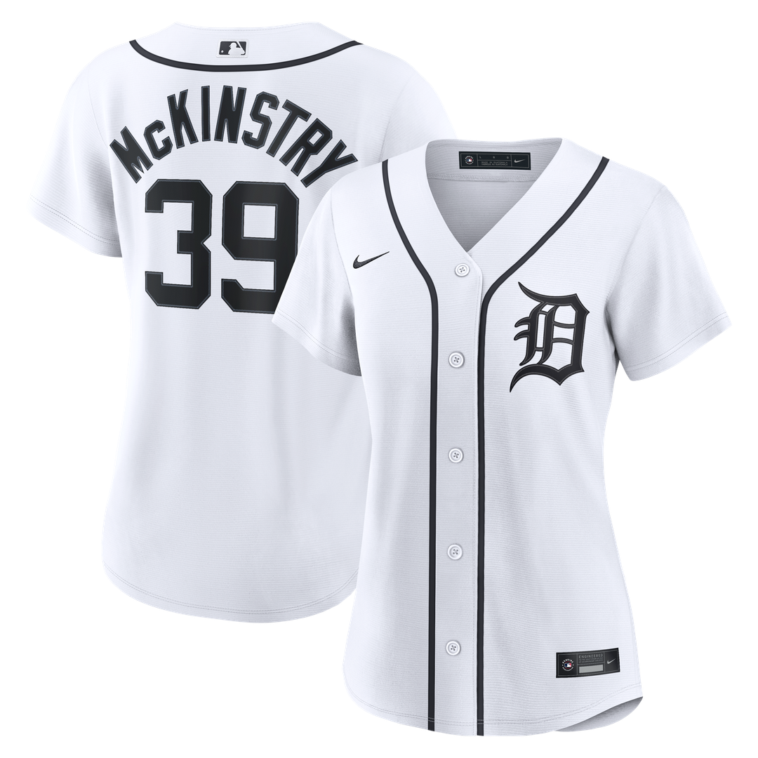 Zach McKinstry Detroit Tigers Women's Home Replica Jersey - White