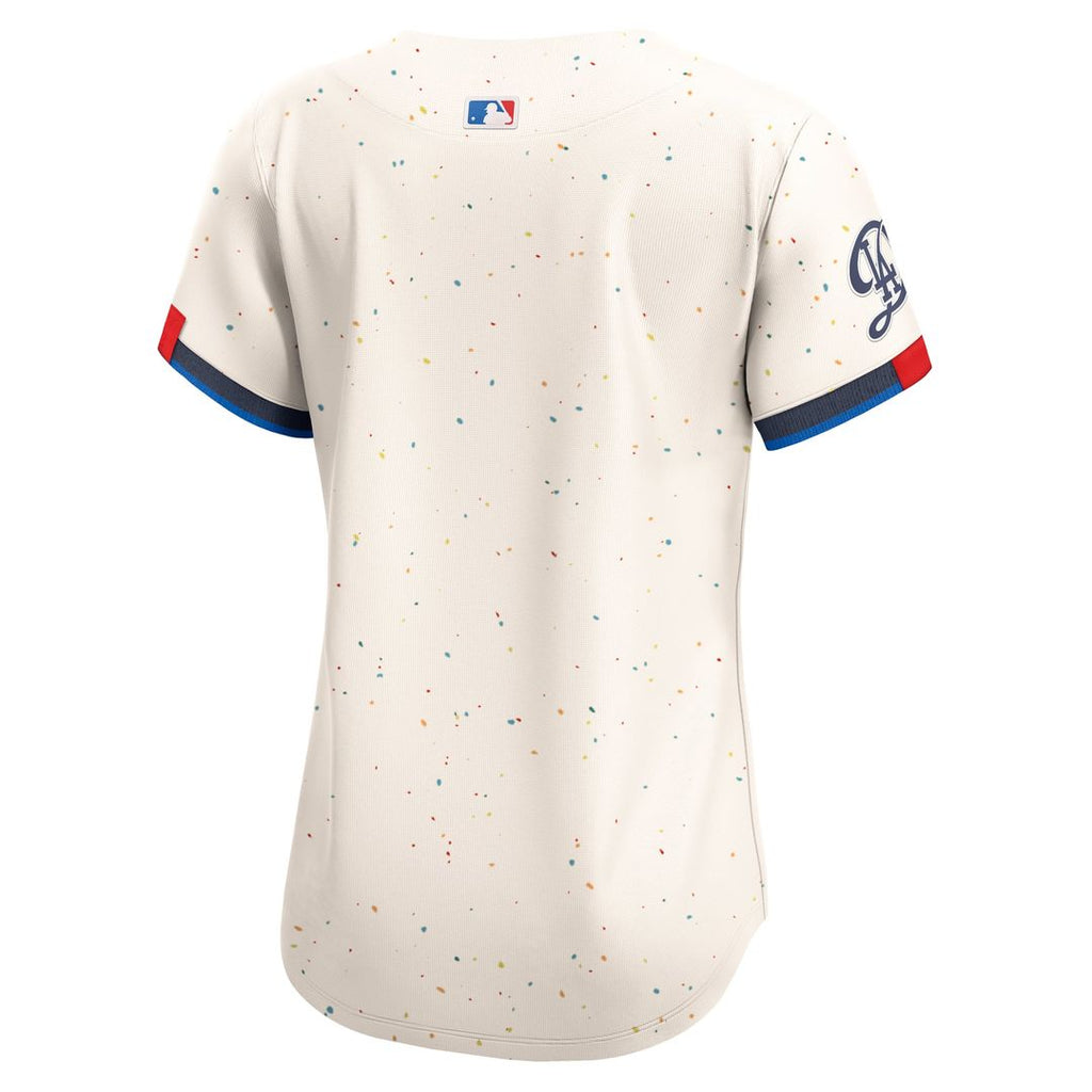 Los Angeles Dodgers Women's City Connect Limited Jersey - Cream