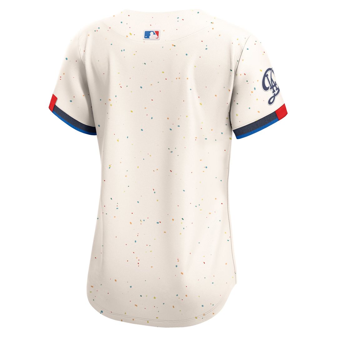 Los Angeles Dodgers Women's City Connect Limited Jersey - Cream