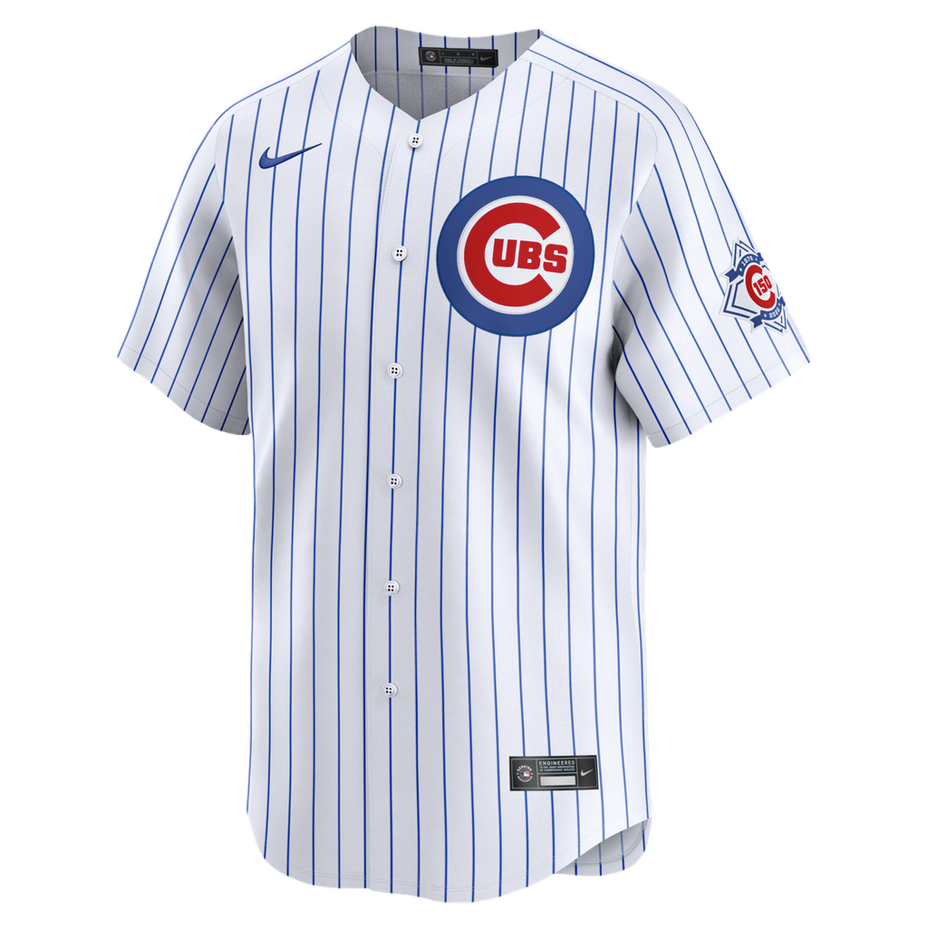 Pete Crow - Armstrong Chicago Cubs 150th Anniversary Limited Jersey - White