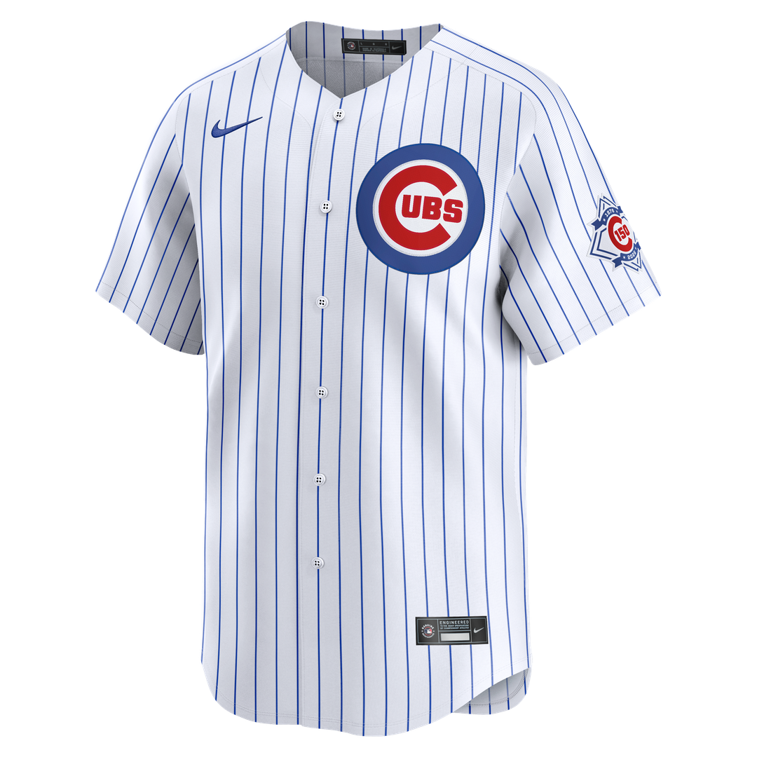 Pete Crow - Armstrong Chicago Cubs 150th Anniversary Limited Jersey - White
