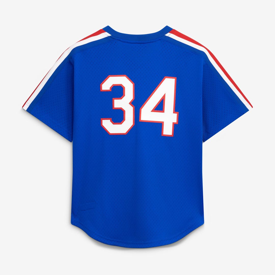 Nolan Ryan Texas Rangers Authentic Batting Practice Jersey - Royal