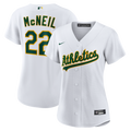 Jeff McNeil Athletics Women's Home Replica Jersey - White