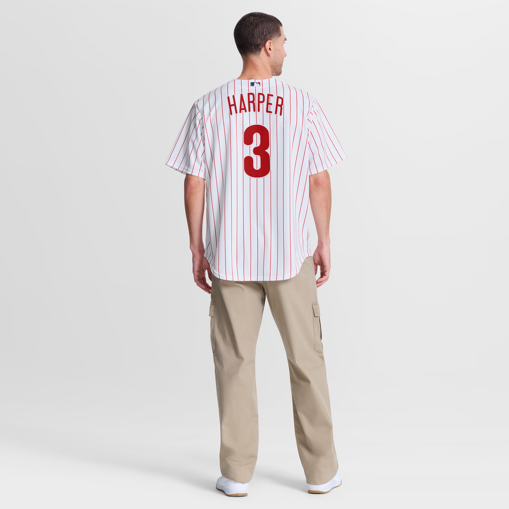 Bryce Harper Philadelphia Phillies Home Replica Jersey - White