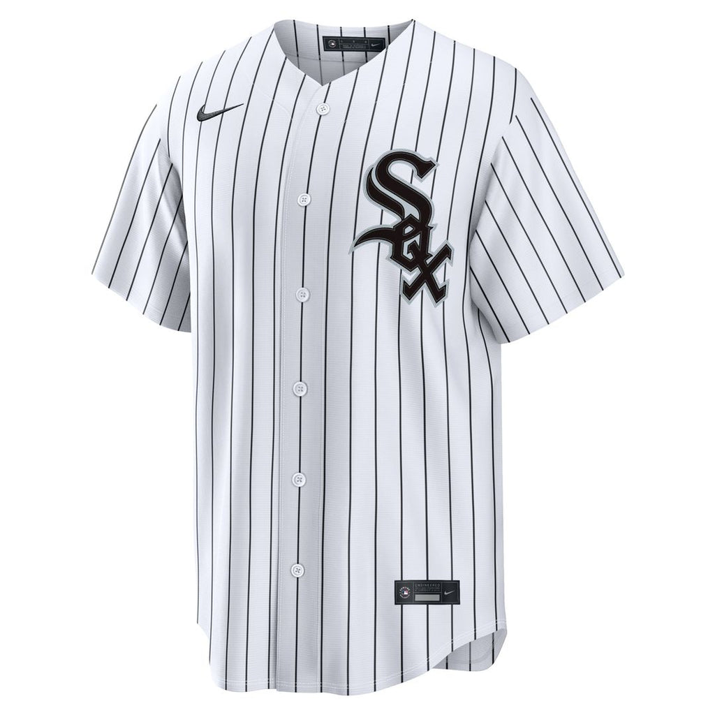Huascar Brazoban Chicago White Sox Home Replica Jersey - White