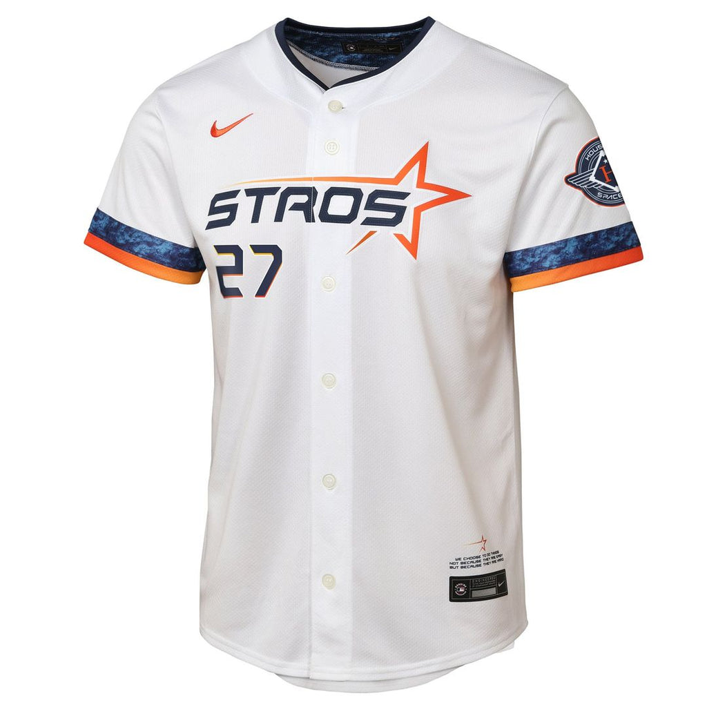 Jose Altuve Houston Astros Youth 2025 City Connect Limited Player Jersey - White