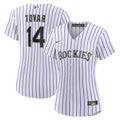 Ezequiel Tovar Colorado Rockies Women's Home Replica Jersey - White