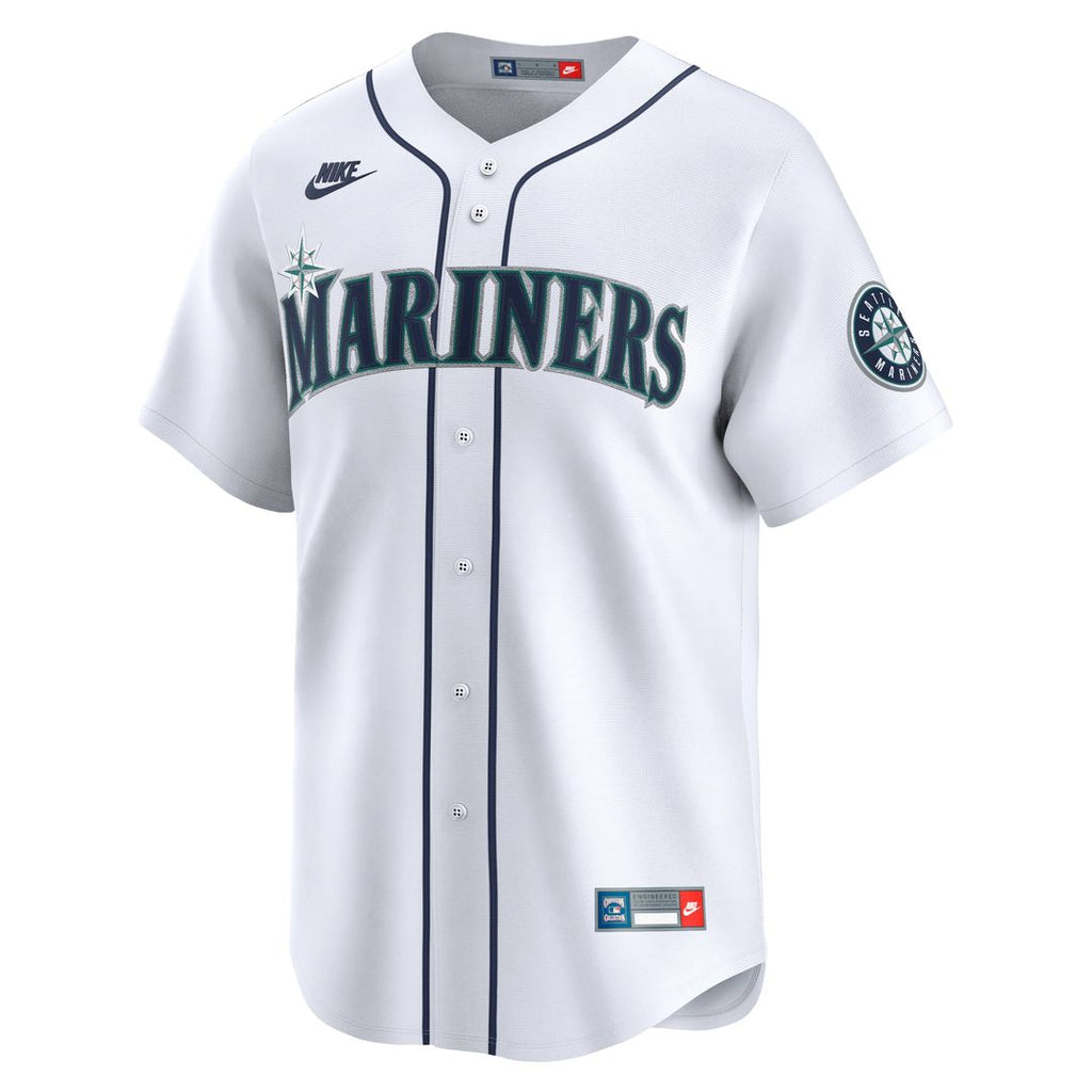 Ken Griffey Jr. Seattle Mariners Throwback Cooperstown Collection Limited Jersey - White