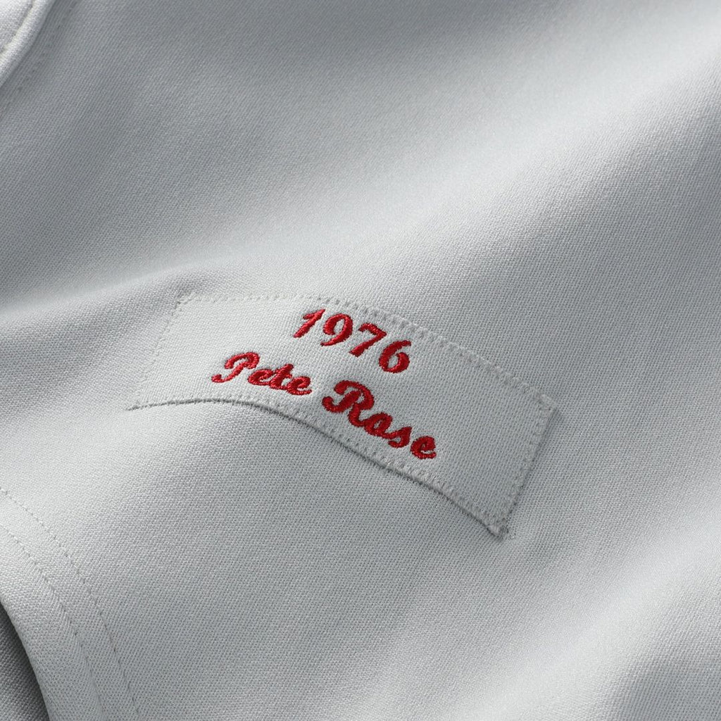 Pete Rose Cincinnati Reds 1976 Authentic Jersey - Gray
