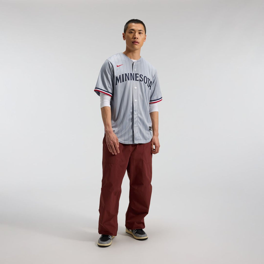 Minnesota Twins Road Replica Team Jersey - Gray