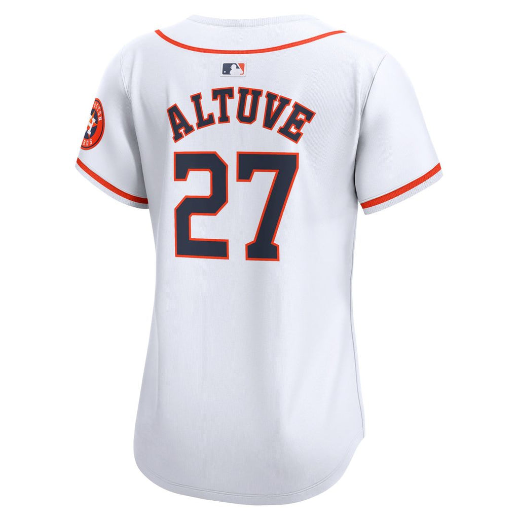 Jose Altuve Houston Astros Women's Home Limited Player Jersey - White