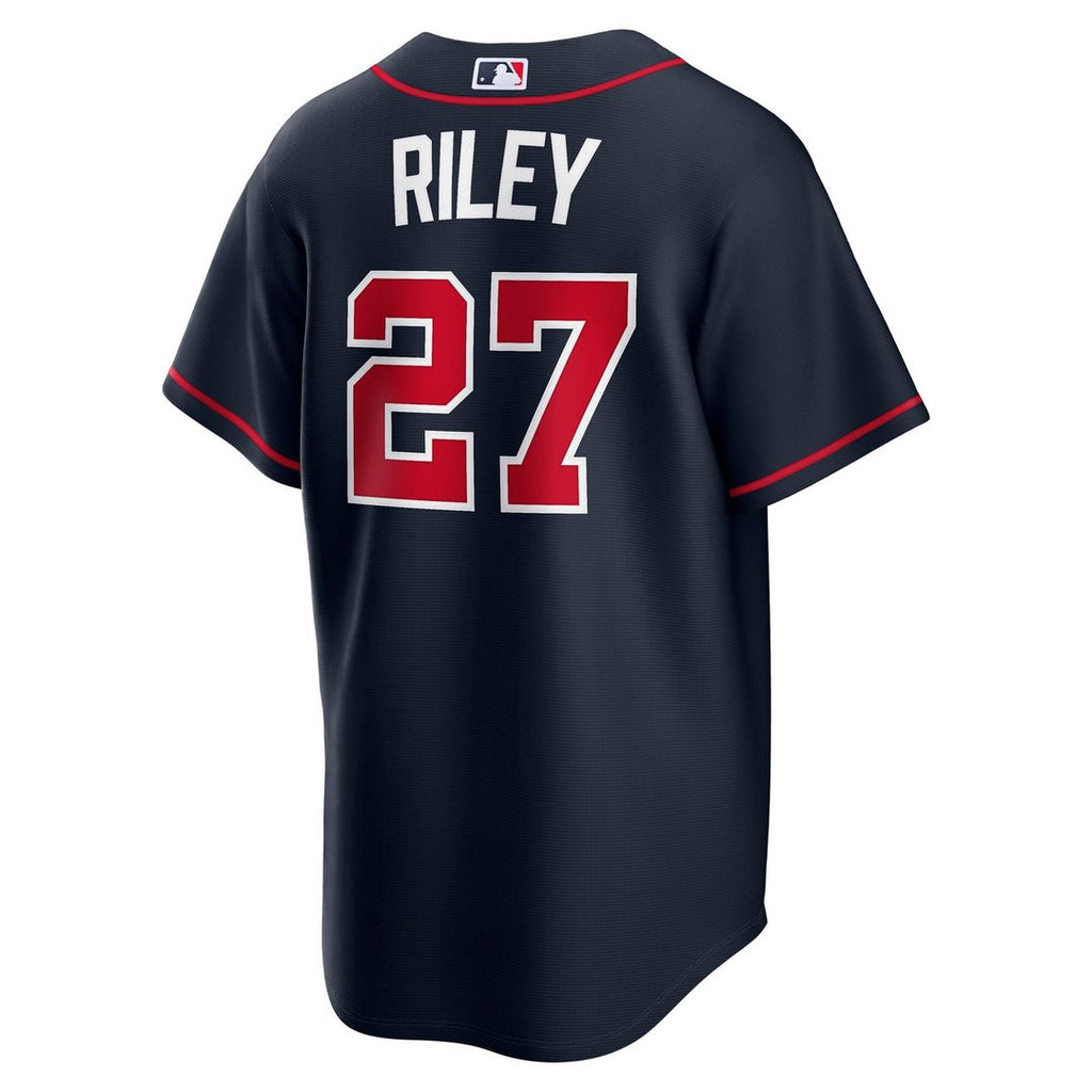 Austin Riley Atlanta Braves Home Replica Jersey - White