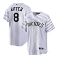 Ryan Ritter Colorado Rockies Home Replica Jersey - White