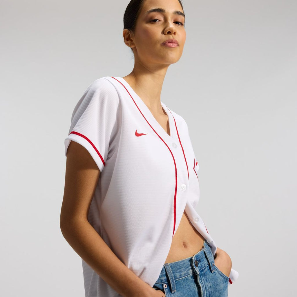 Elly De La Cruz Cincinnati Reds Women's Home Replica Jersey - White