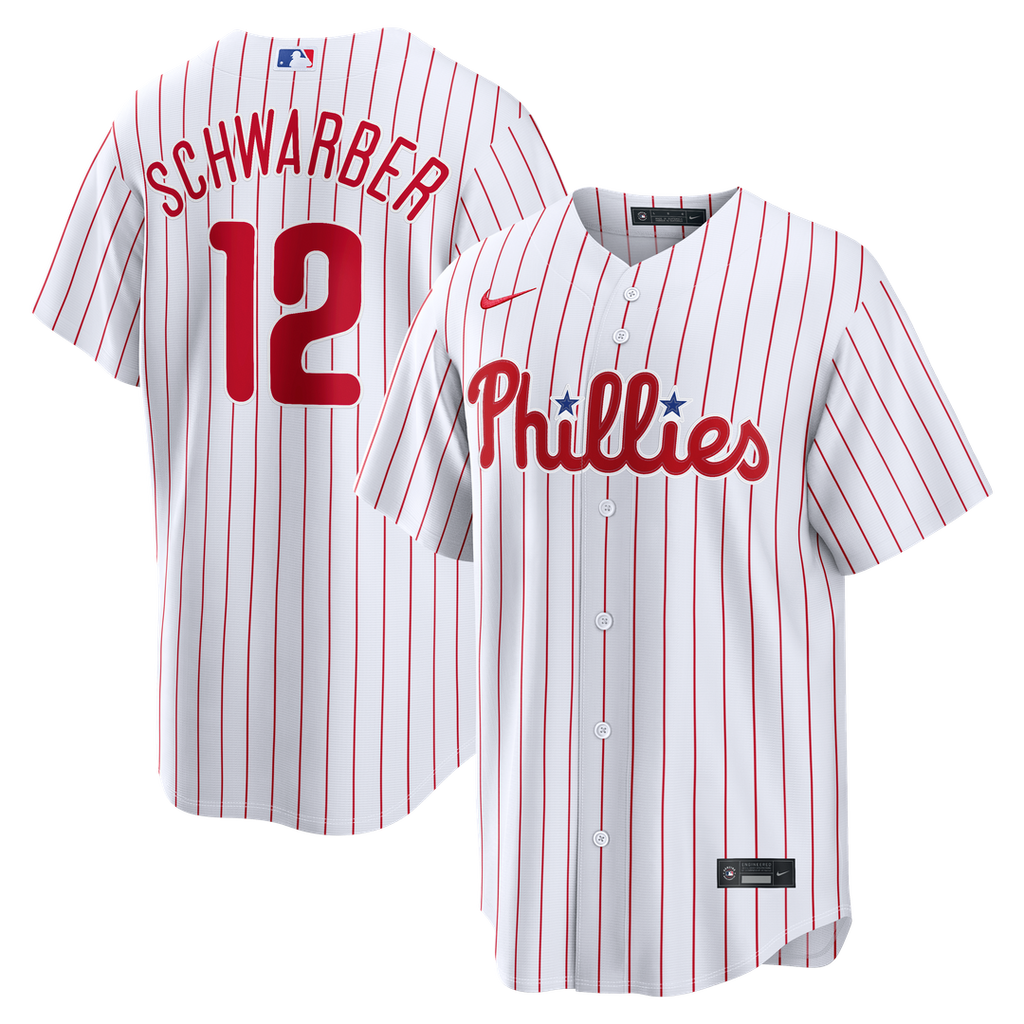 Kyle Schwarber Philadelphia Phillies Home Replica Jersey - White