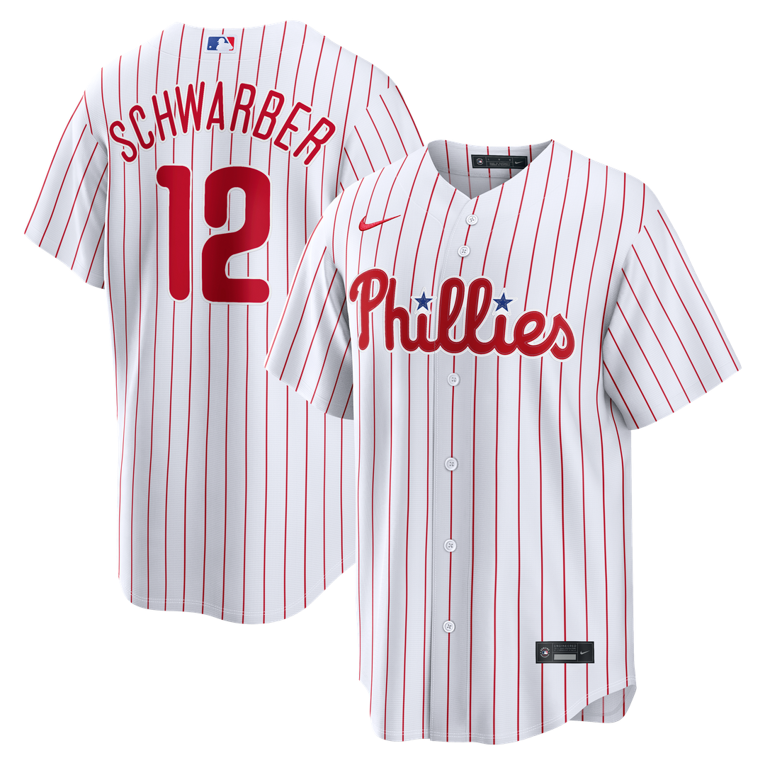 Kyle Schwarber Philadelphia Phillies Home Replica Jersey - White
