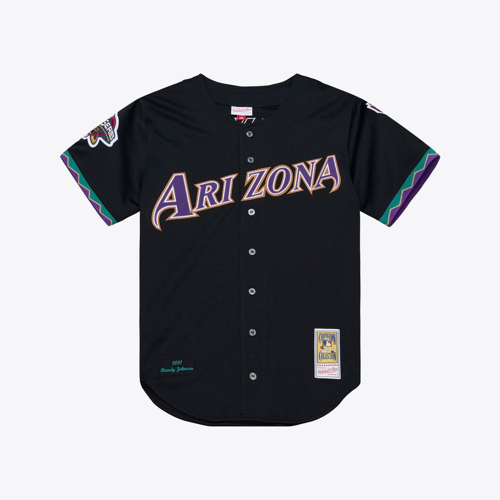 Randy Johnson Arizona Diamondbacks 2001 Authentic Jersey - Black