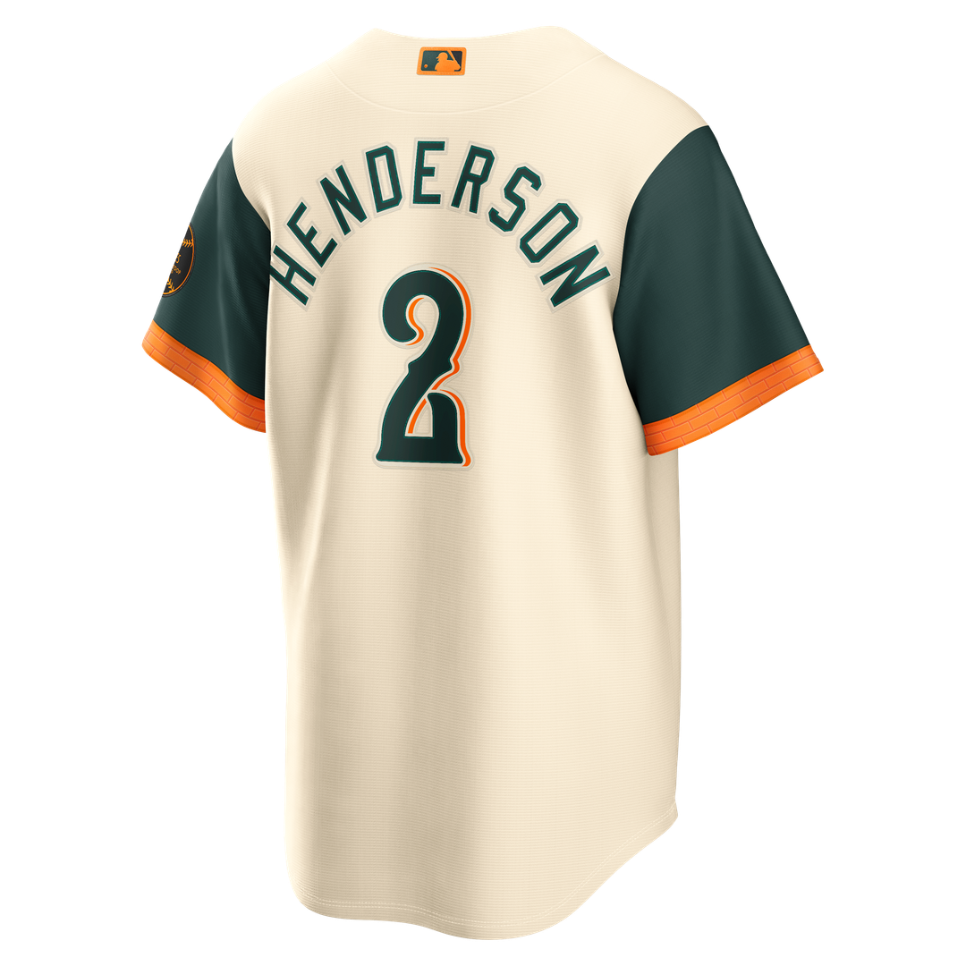 Gunnar Henderson Baltimore Orioles 2026 City Connect Stadium Jersey - Cream
