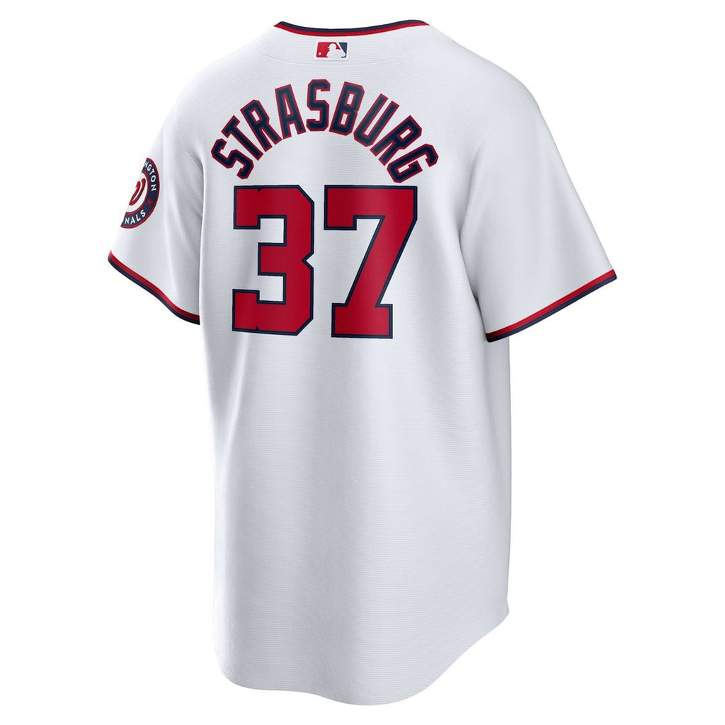Stephen Strasburg Washington Nationals Home Replica Jersey - White