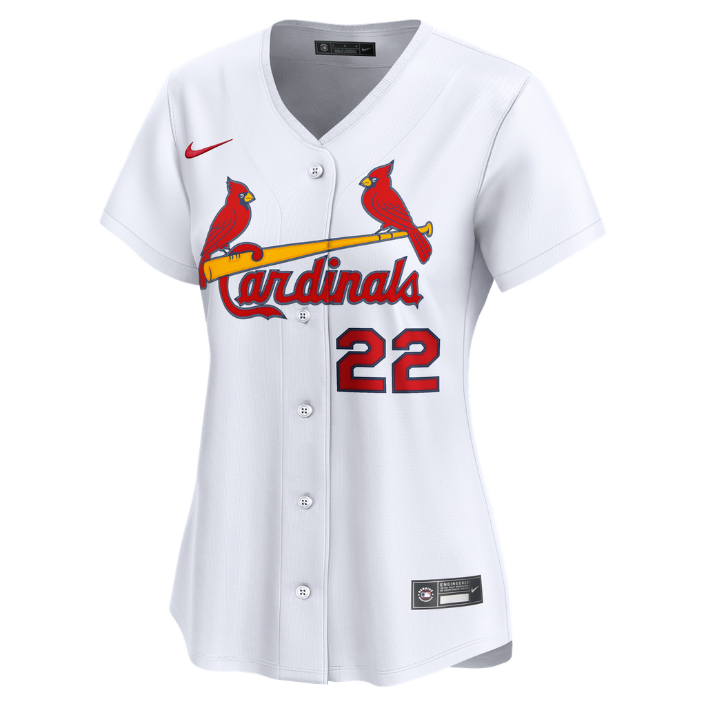Joshua Báez St. Louis Cardinals Women's Home Limited Player Jersey - White