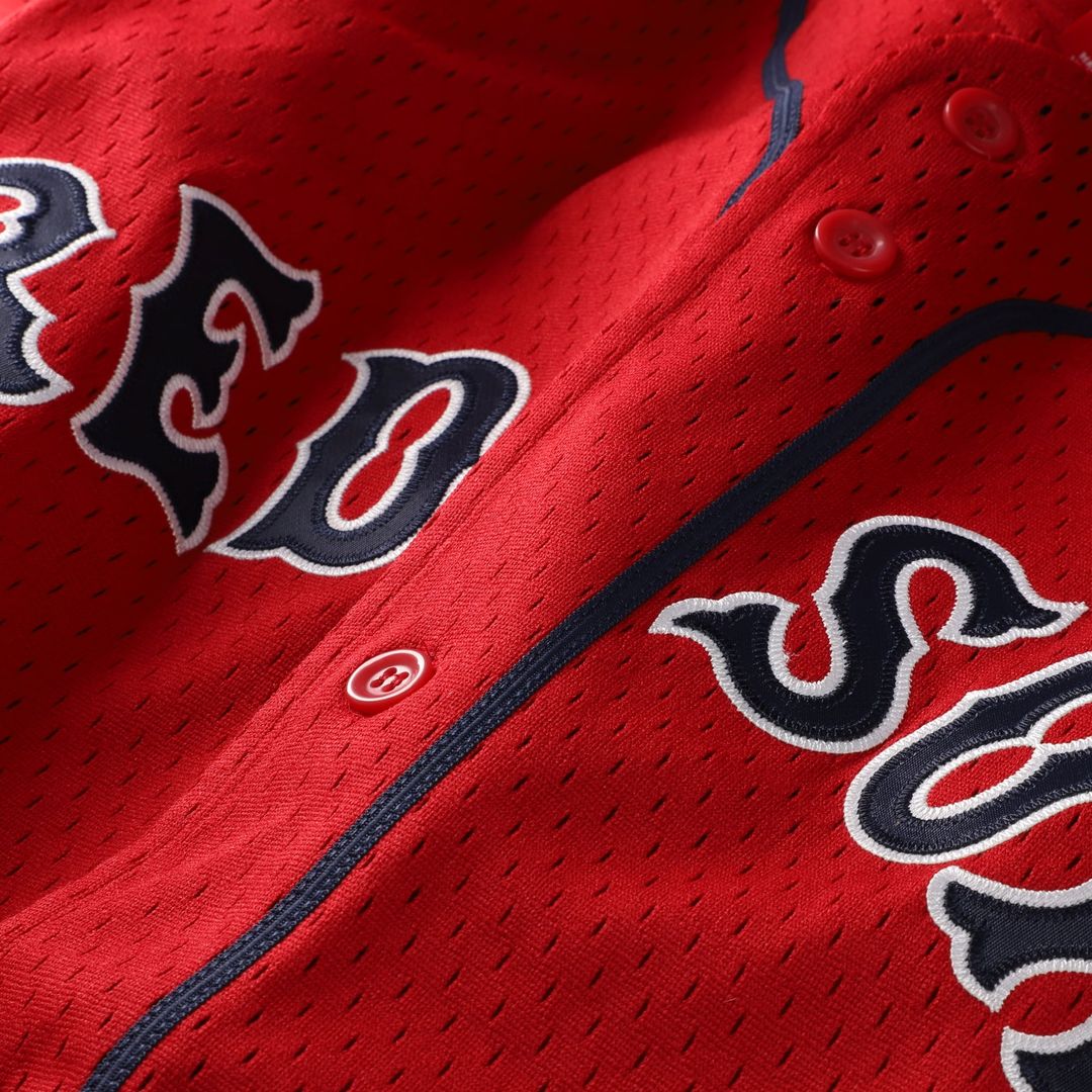 David Ortiz Boston Red Sox Toddler Cooperstown Collection Mesh Batting Practice Jersey - Red