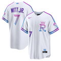 Bobby Witt Jr. Kansas City Royals 2026 City Connect Stadium Jersey - White