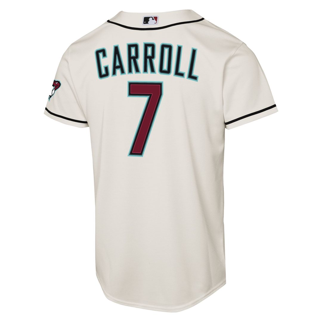 Corbin Carroll Arizona Diamondbacks Youth Home Stadium Jersey - Cream