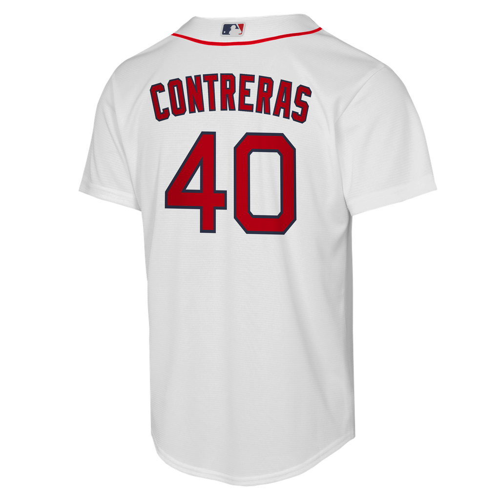 Willson Contreras Boston Red Sox Youth Home Replica Jersey - White