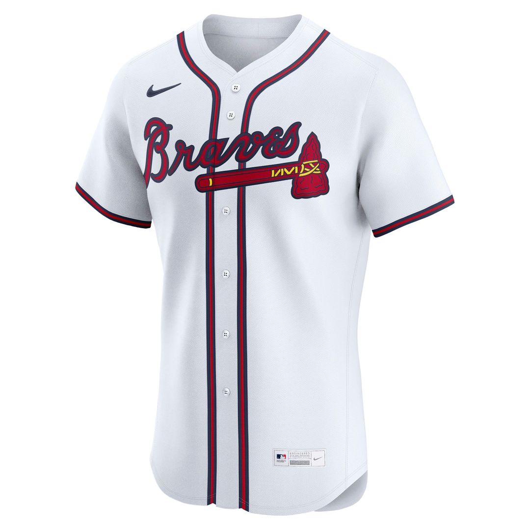 Ronald Acuña Jr. Atlanta Braves Home Elite Player Jersey - White