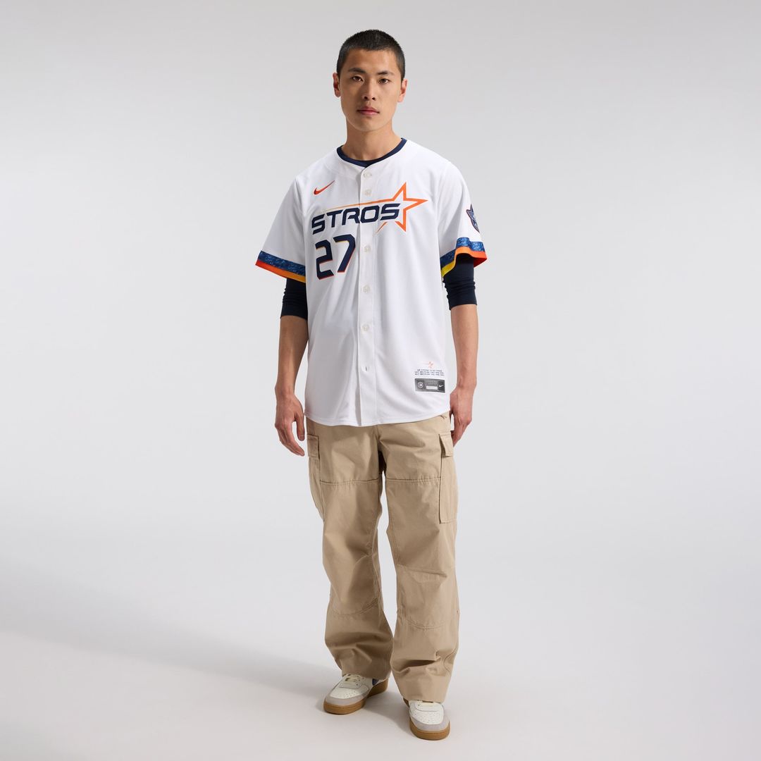 Jose Altuve Houston Astros 2025 City Connect Limited Player Jersey - White