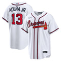 Ronald Acuña Jr. Atlanta Braves Home Replica Jersey - White