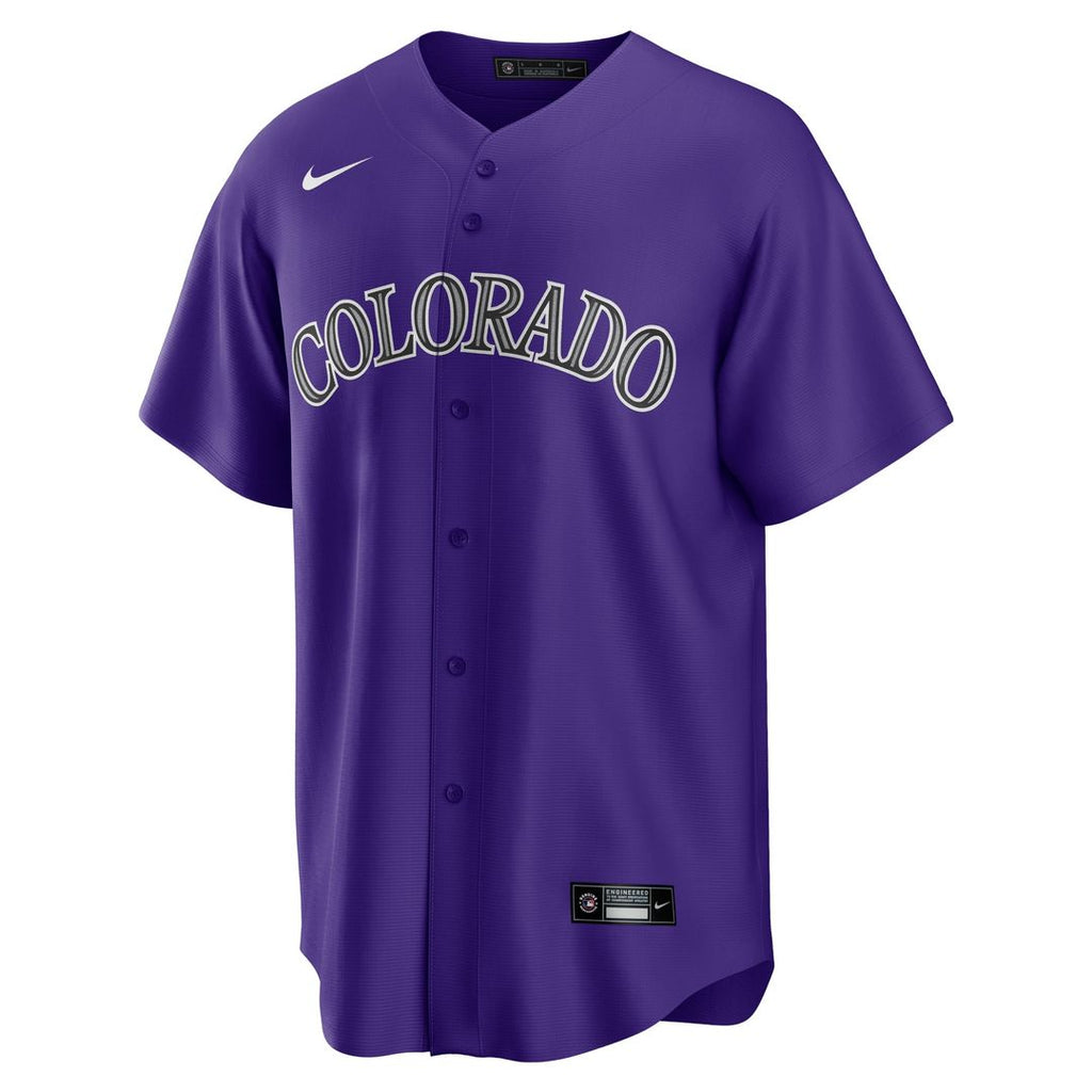 Kris Bryant Colorado Rockies Alternate Replica Player Jersey - Purple