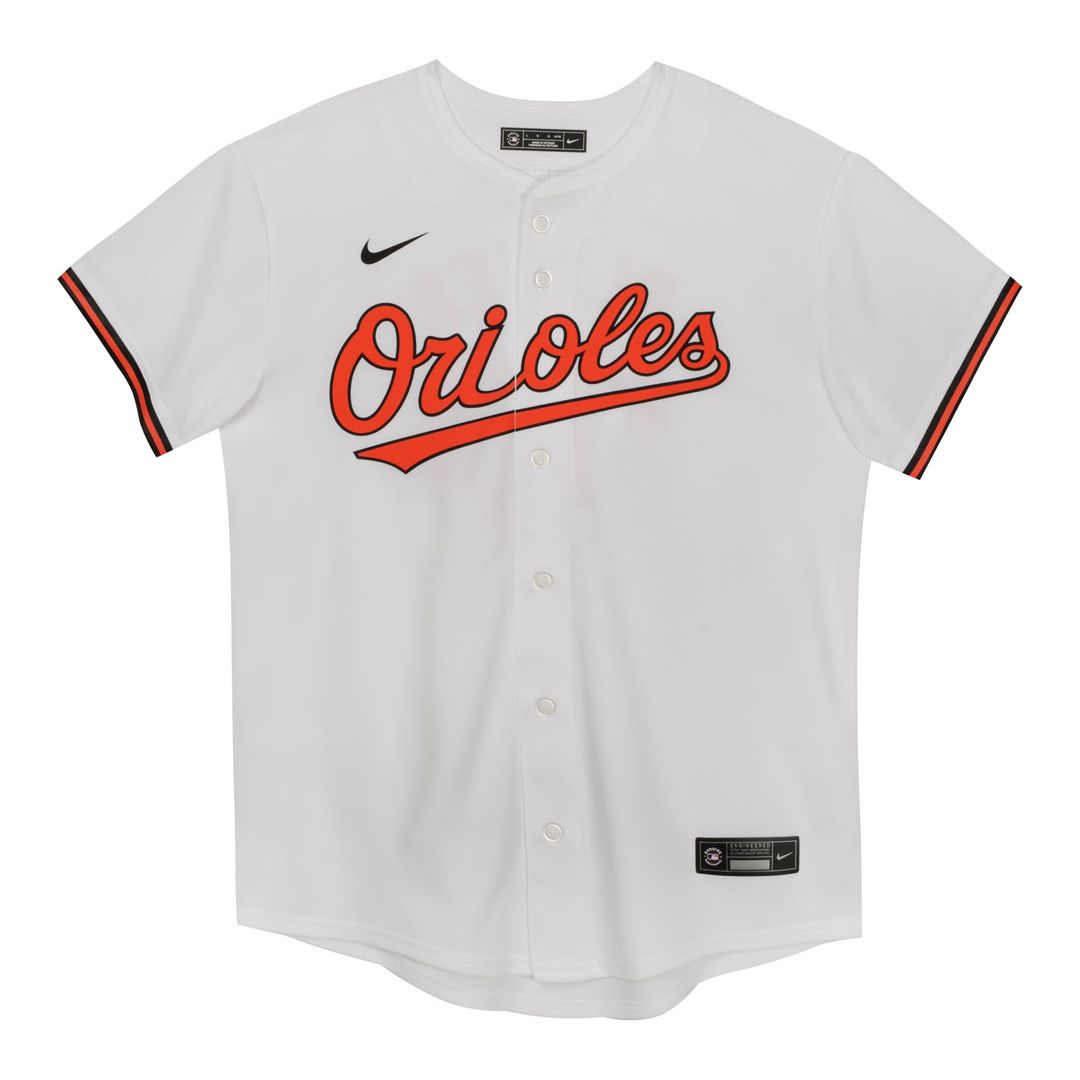 Jackson Holliday Baltimore Orioles Preschool Home Game Jersey - White