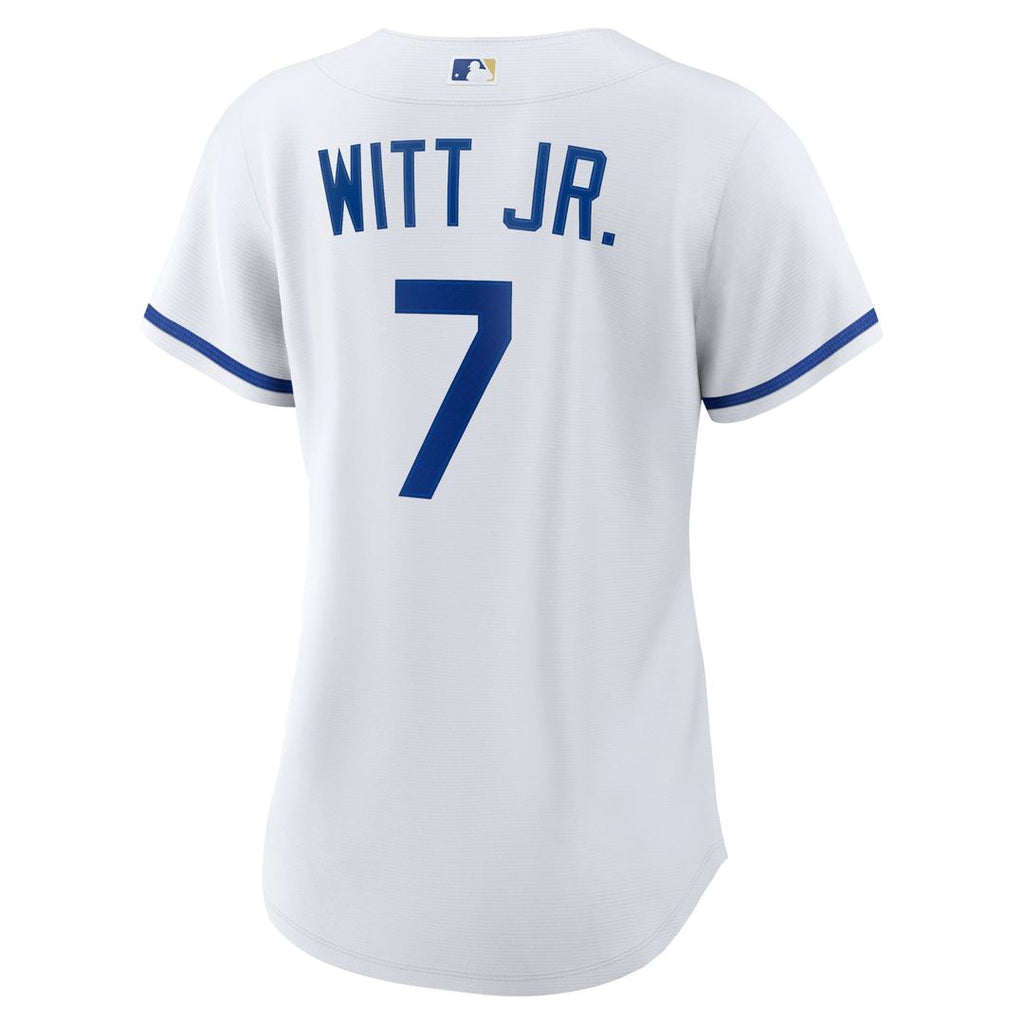 Bobby Witt Jr. Kansas City Royals Women's Home Replica Player Jersey - White