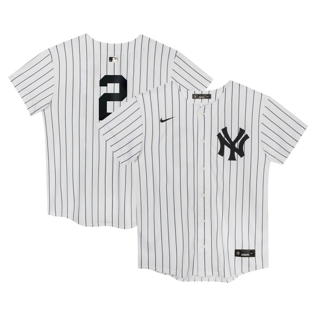 Derek Jeter New York Yankees Preschool Home Game Jersey - White