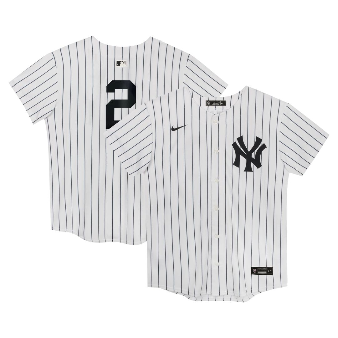 Derek Jeter New York Yankees Preschool Home Game Jersey - White