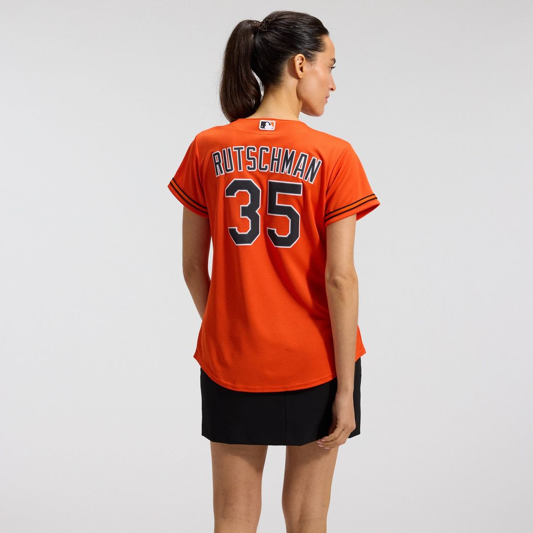 Adley Rutschman Baltimore Orioles Women's Alternate Replica Player Jersey - Orange