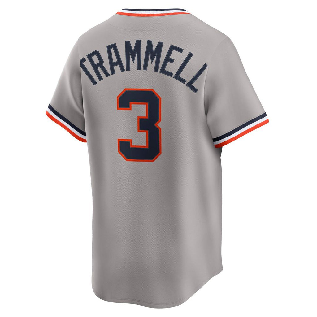 Alan Trammell Detroit Tigers Cooperstown Collection Limited Jersey - Gray