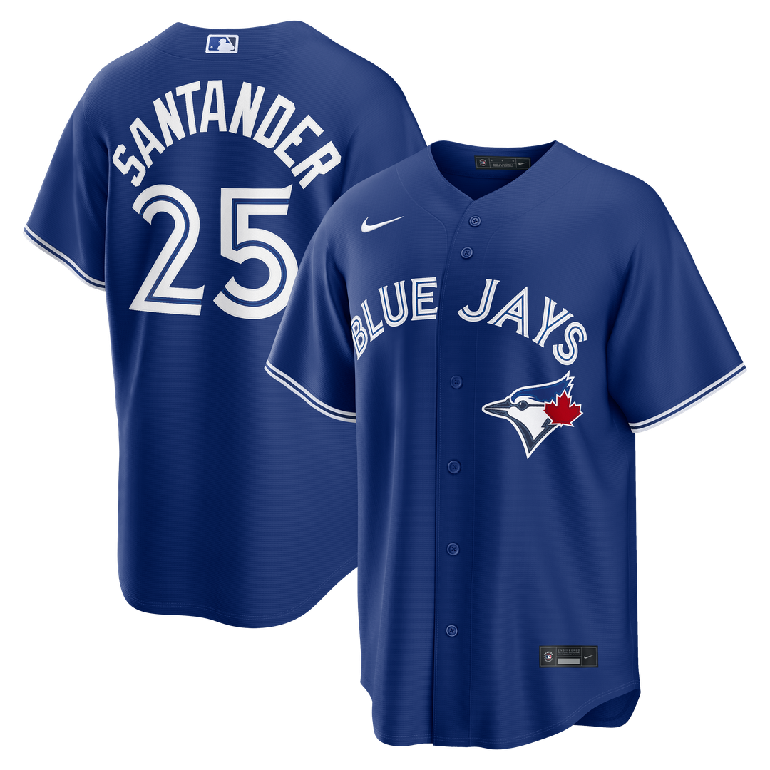 Anthony Santander Toronto Blue Jays Road Replica Jersey - Gray