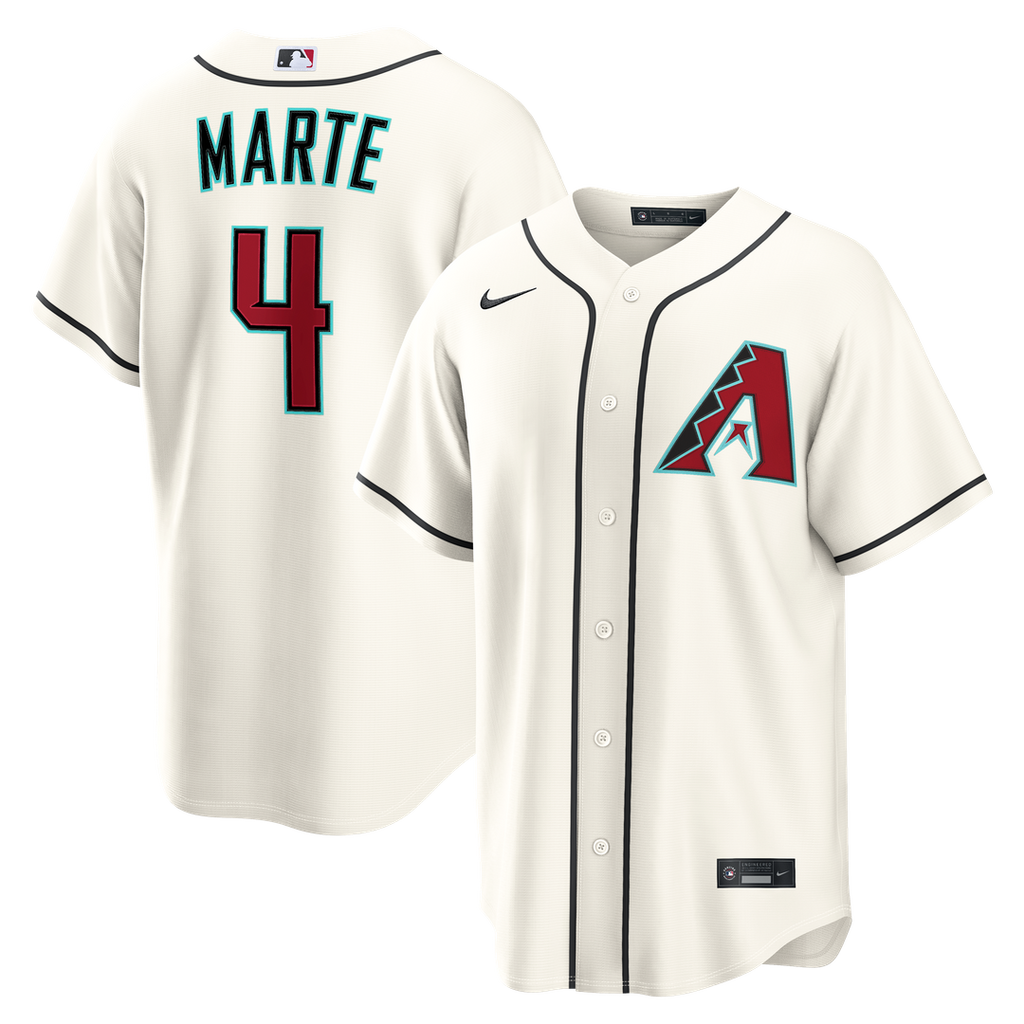 Ketel Marte Arizona Diamondbacks Home Replica Jersey - Cream