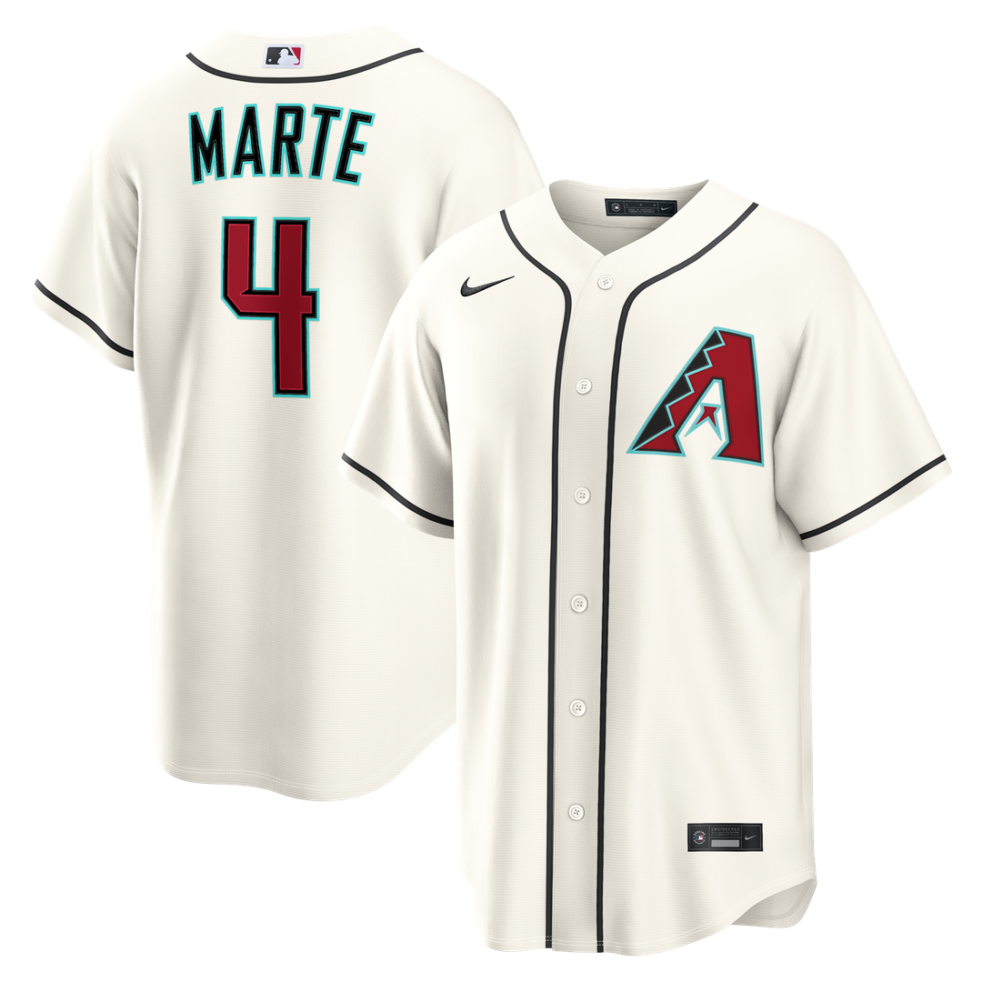 Ketel Marte Arizona Diamondbacks Home Replica Jersey - Cream