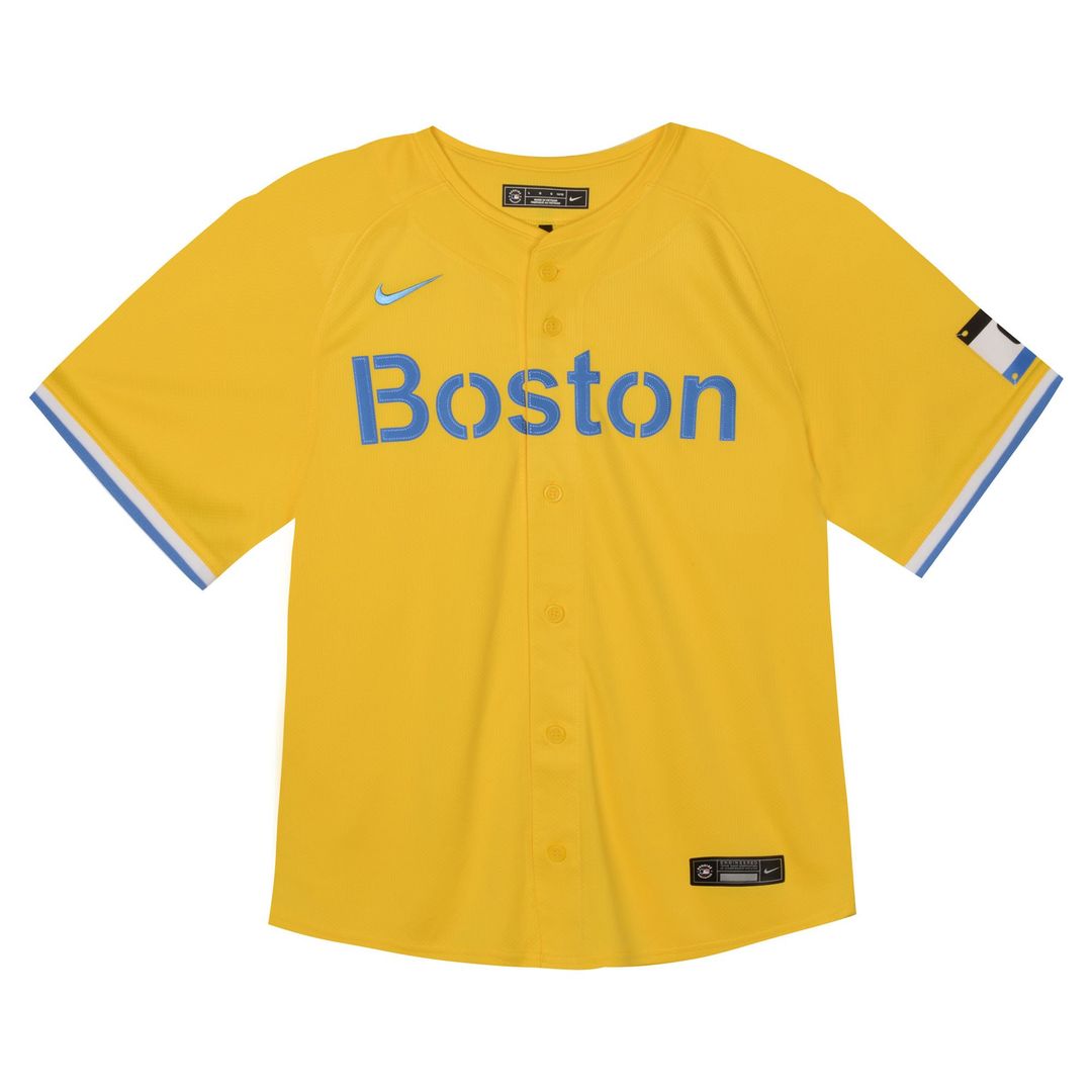 Boston Red Sox Toddler City Connect Limited Jersey - Gold