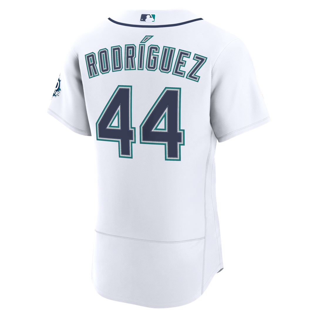 Julio Rodriguez Seattle Mariners Home 50th Season Authentic Jersey - White
