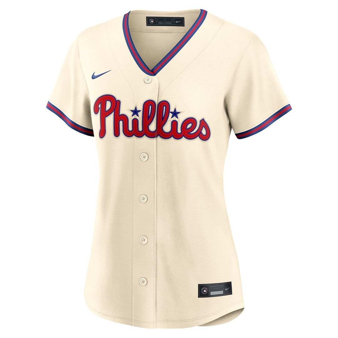 Bryce Harper Philadelphia Phillies Women's Alternate Replica Jersey - Cream