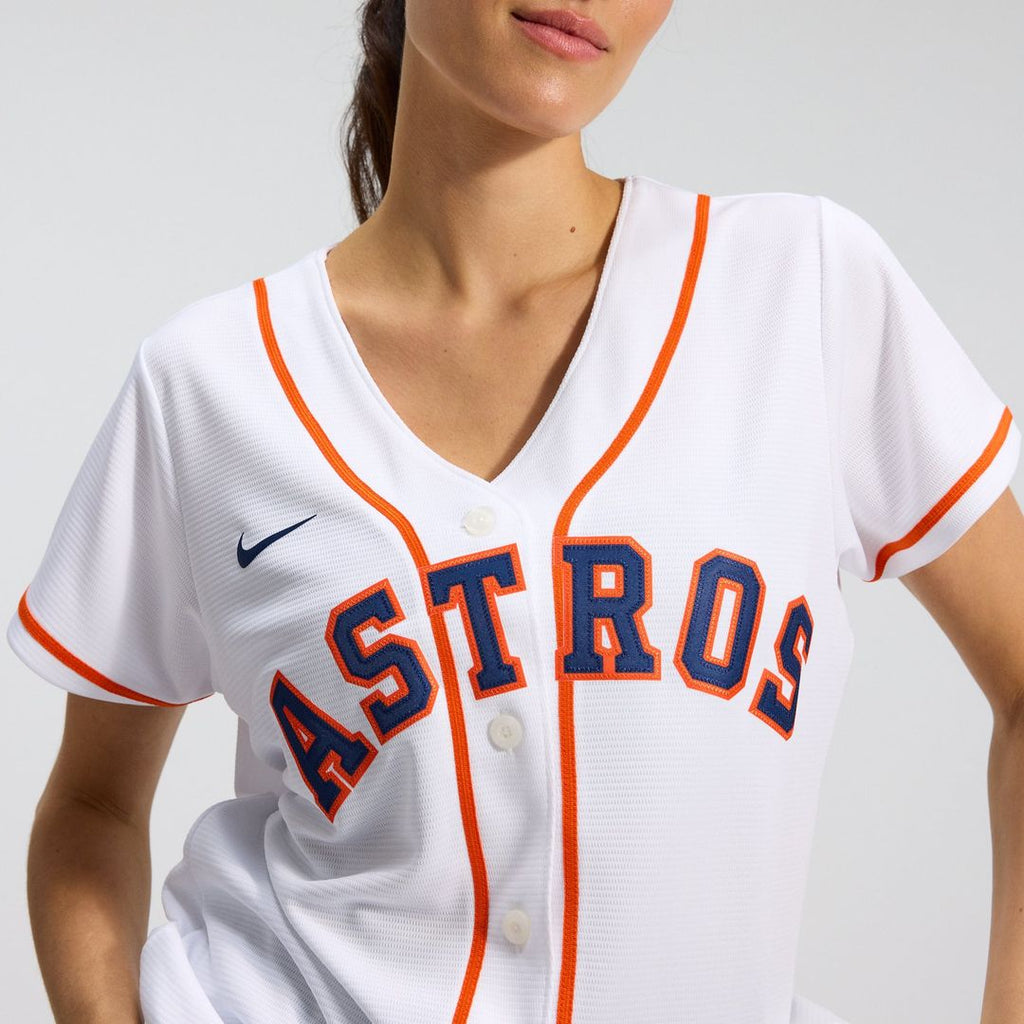 Houston Astros Women's Home Replica Team Jersey - White