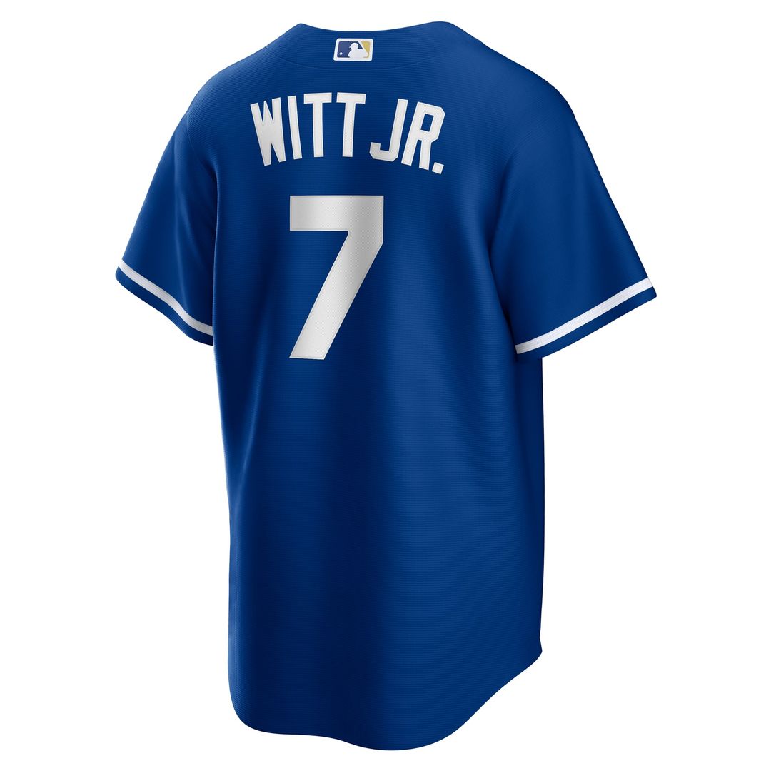 Bobby Witt Jr. Kansas City Royals Road Replica Jersey - Gray