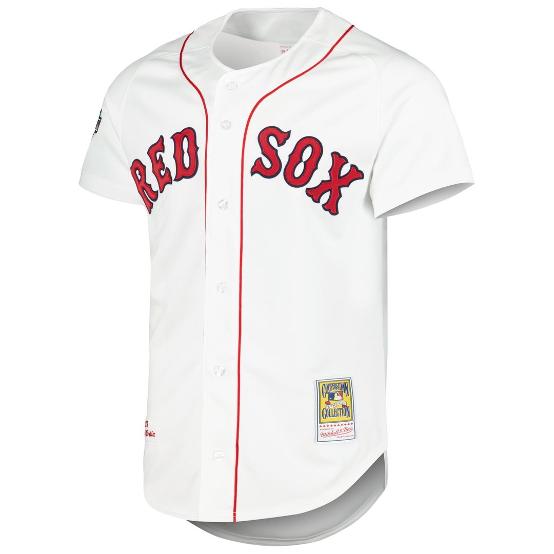 David Ortiz Boston Red Sox Cooperstown Collection Authentic Jersey - White